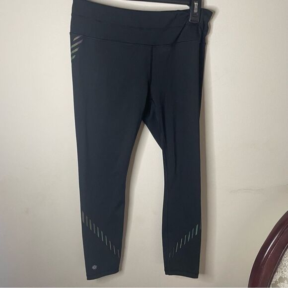 Athleta Spectrum Sonar Reflective  7/8 Leggings- Size Small Petite - Picture 3 of 7